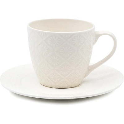 Сервиз за капучино 165мл 12части бяло (2-19236)