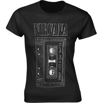 Nirvana As You Are Tape Black S Дамски Риза (NIRVTS09LB01)