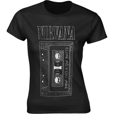 Nirvana As You Are Tape Black S Дамски Риза (NIRVTS09LB01)