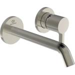 Ideal Standard Вграден смесител за мивка Ideal Standard Atelier Joy, чучур 18 см, сребрист, Silver Storm (A7378GN)