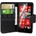 Nokia Lumia 820 Wallet Калъф Черен + Протектор