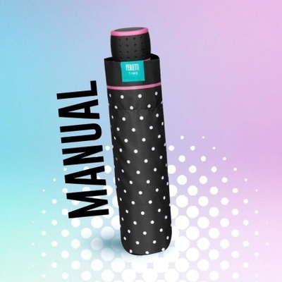 Дамски неавтоматичен чадър Perletti 26124