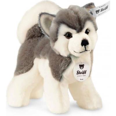 Steiff Originals Bernie хъски, бяла плюшена играчка (104985)