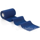 Idealast Color Cohesive ovínadlo elastické krátkoťažné modré 10 cm x 4 m 1 ks