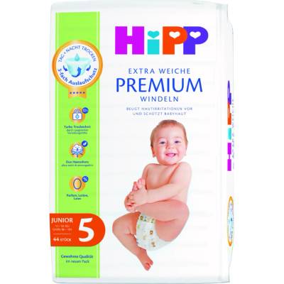 HiPP Premium Extra Soft 5 Junior 44 ks
