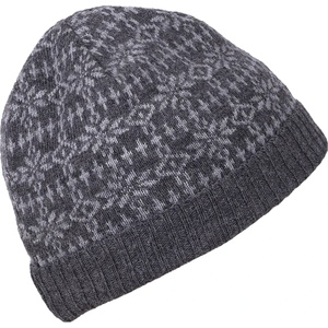 Albmerino Мъжка зимна шапка (beanie) Albmerino Mütze Norweger Beanie - Anthrazit / Grau Melange - размер 54-56 cm (904-4634-0111)
