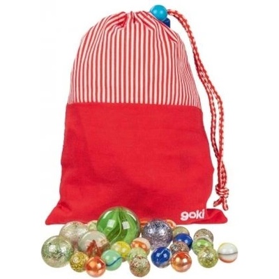 Goki - Стъклени топчета за игра - Пеги Дигълди (63924)