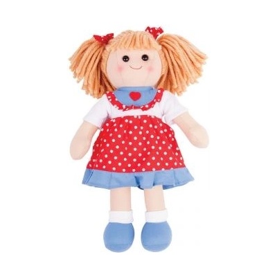 Bigjigs Toys - Мека кукла - Емили - 34 см (BJD042)