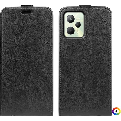 OPPO Realme C35 Flip3 Кожен Калъф и Протектор