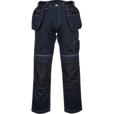 Portwest T602 PW3 Holster kalhoty do pasu navy/čierna, zkrátené na výšku 173 cm