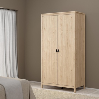Гардероб Мадрид с 2 врати Jackson Hickory
