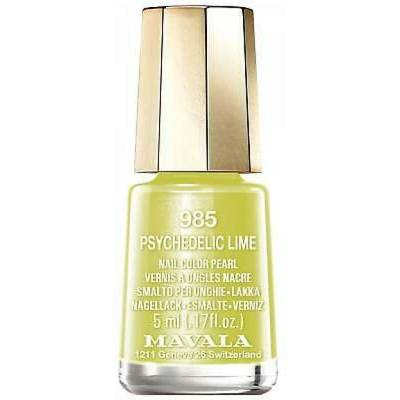 Mavala Minicolor Nail Care Lak na nehty 985 Psychedelic Lime 5 ml