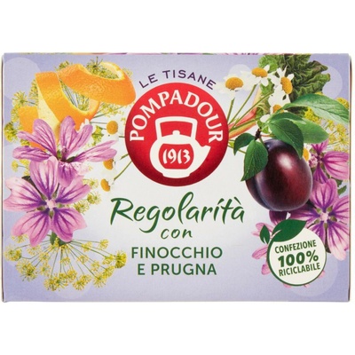 Pompadour bylinný čaj fenikel slivka 15 ks