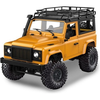 IQ models D90 Rock Crawler Defender 4WD 2,4 GHz LED 100% RTR žlutá 1:12