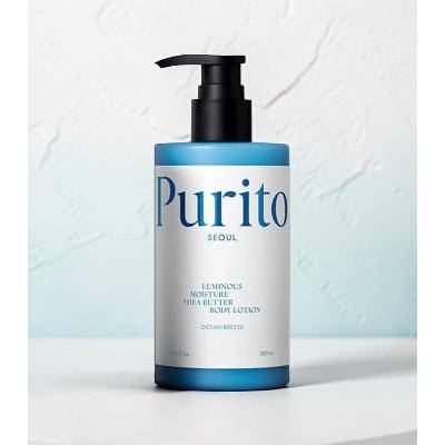 PURITO Tělové mléko s bambuckým máslem Ocean Breeze (Luminous Moisture Shea Butter Body Lotion) 300 ml