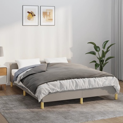 vidaXL Zátěžová deka s povlečením šedá 6 kg textil 138x200