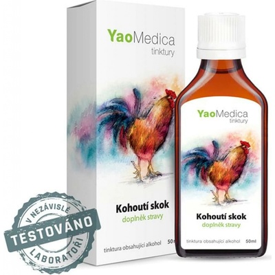 YaoMedica Kohoutí skok tinktura z čínských bylinek 50 ml
