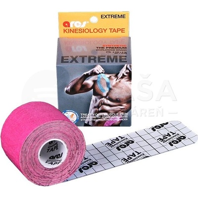 Kinezio ares extreme tape ružová 5cm x 5m