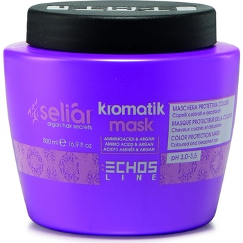 Echosline Seliár Kromatik ochranná maska pre farbené a odfarbované vlasy 500 ml