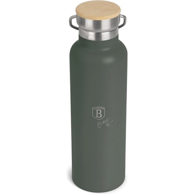 BerlingerCup Termoska lahev s dvojitou stěnou nerez 600 ml Matte Green