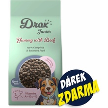 Drax Junior Dog s hovězím 3 kg