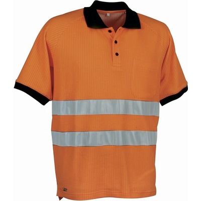 Cofra Reflexné tričko HELPWAY Reflexná oranžová 2XL