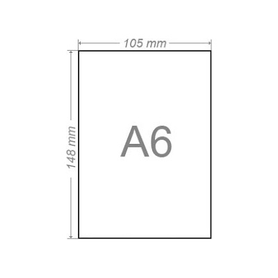 AZORELLA A6 80gr. pro tisk receptů 500 listů