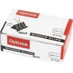 OPTIMA Пинцета за подвързване OPTIMA 25 mm 12 броя 122152 (122152)