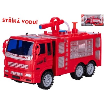 Mikro Авто пожарникари 19см пръскащо вода на инерция