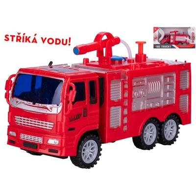 Mikro Авто пожарникари 19см пръскащо вода на инерция