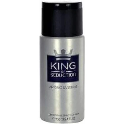 Antonio Banderas King of Seduction deo spray 150 ml