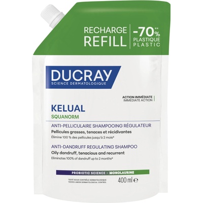 DUCRAY Kelual Squanorm Šampón mastné lupiny 400 ml