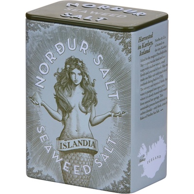 Арктическа сол 100 гр. , водорасли, на люспи, тенекиена кутия, Nordur Salt (NS5694230367092)