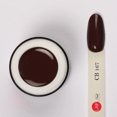 Laif Barevný UV/LED gel hnědý CB 167 Chocolate 6 ml
