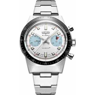 Vulcain Skin Ice Blue - Steel Bracelet