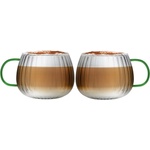 Vialli Design Чаши за капучино в комплект от 2 бр. 350 ml Tulip - Vialli Design (5901638731197)