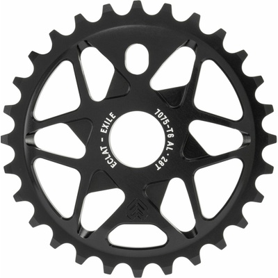 éclat Prevodník BMX ÉCLAT EXILE - Čierna, 28T