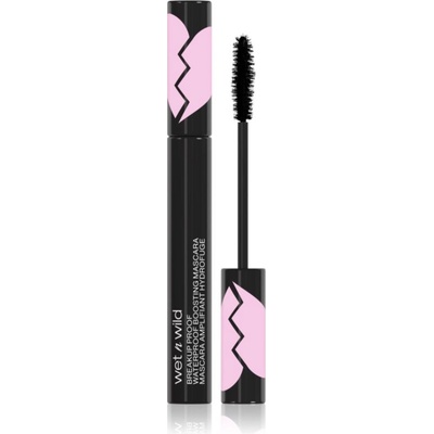 Wet n Wild Breakup Proof objemová voděodolná řasenka Ultra Black 8 ml