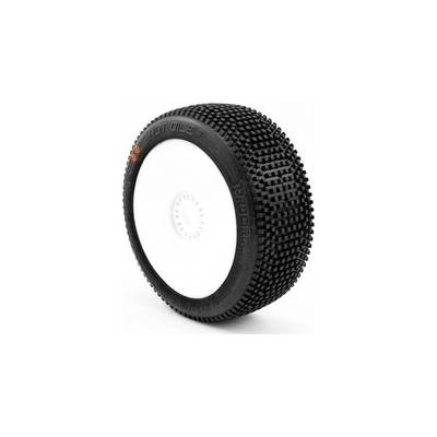 ProCircuit HOT DICES V2 BUGGY S3 MEDIUM lepené pneumatiky biele disky 2 ks