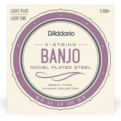 D'Addario EJ60+ Струни за банджо (EJ60+)