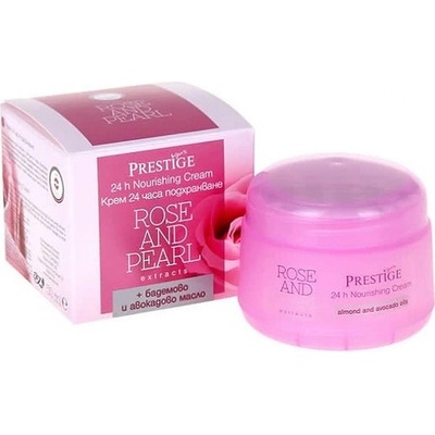Prestige Rose & Pearl Подхранващ крем за лице, 50 ml