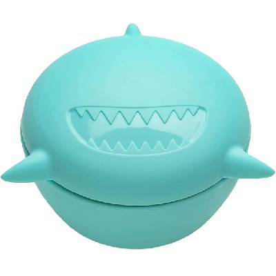 Силиконова купичка с капак Melii - Shark, 350 ml (ML12800)