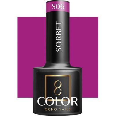 OCHO NAILS Hybridný lak na nechty Sorbet S06 -5 g