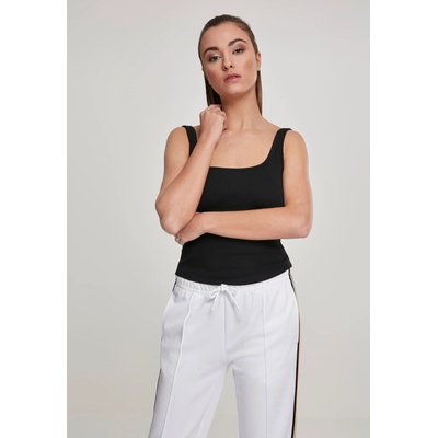 Urban Classics Дамски памучен потник Urban Classics в черен цвятUB-TB2631-00007 - Черен, размер XL