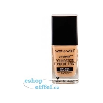Wet n Wild Photo Focus vysoce krycí rozjasňující make-up Soft Beige 30 ml