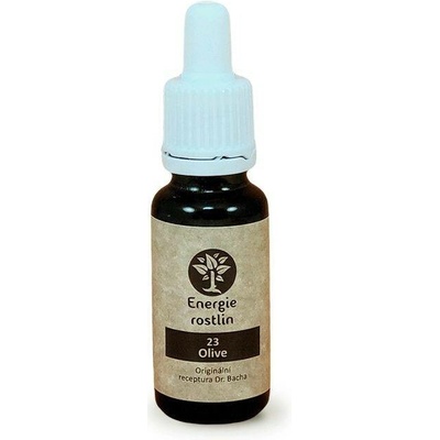 Energie rostlin Bachovy esence 23 Olive Esence regenerace 20 ml