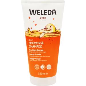 Weleda Kids 2 in 1 Shampoo & Body Wash Fuity Orange 150 ml