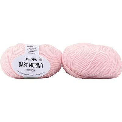 Drops Baby Merino 05 světle růžová