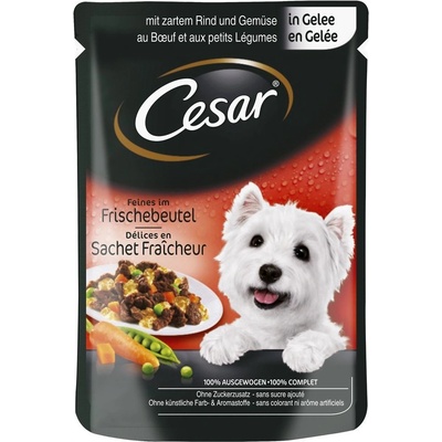 Cesar s kuřecím a zeleninou 100 g