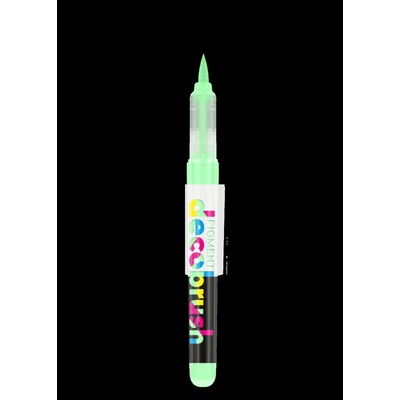 Karin 13449_PAS12 PIGMENT DECO BRUSH akrylové štětečkové popisovače mix barev 1 ks pastel green 337U
